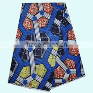 African Wax Coated Fabric for Wedding H1061 thumbnail-1