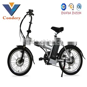 2016 New Folding Lithium Electric Bicycle thumbnail-2