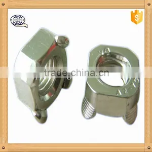 Hastelloy C4 M40 Hex Nut , m4 Weld Nuts Stainless Steel , M16 Nut thumbnail-1