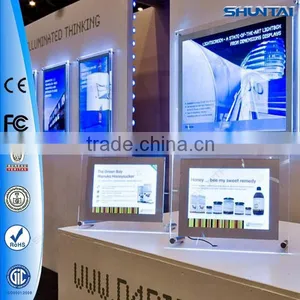 Transparent Crystal Backlit Led Light Box Advertising thumbnail-5