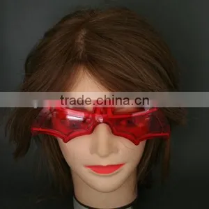 Flashing LED Glasses Halloween Bats Costume Accessory Party Glasses thumbnail-2