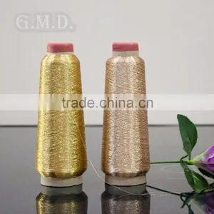 Best Quality Widely Use ST/MS Type Gold Polyester Metallic Yarn thumbnail-1