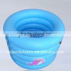 Inflatable Blue Swimming Pool,5 Rings Swimming Pool thumbnail-1