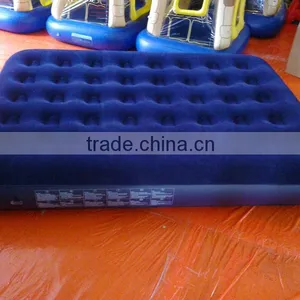 Hot Sale Inflatable Flocked Air Bed/comfortable&PVC Inflatable Flocked Bed thumbnail-3