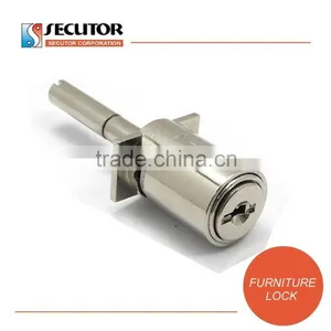 Metal Cabinet Office Desk Cylinder Push Drawer Lock thumbnail-1