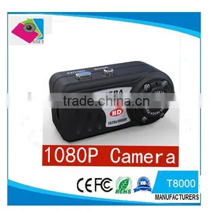 Mini T8000 IR Night Vision 1080P Hidden DV DVR Digital Camera Camcorder Home Video Hidden Camera Quality Choice thumbnail-1