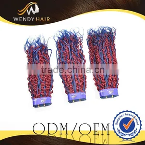 7A Big Stocks Wholesale Kinky Curl Malaysian Synthetic Hair thumbnail-1