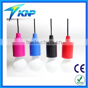 Indoor Color and White Plastic Pull Lamp thumbnail-1