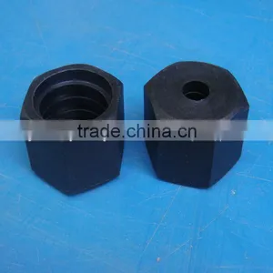 Wholesale Small Plastic Injection Molding Nylon Hexagonal Nut PA66 Parts thumbnail-4
