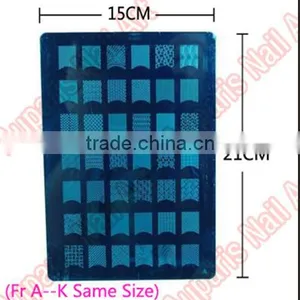 Konad Design Stamp Image Plate Stamping Nail Art DIY Image Plate Template To17-32#377 thumbnail-1