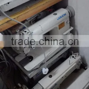 China Mixed Brand Used Second Hand JACK 8500/5550/8700 Single Needle Industrial Sewing Machine thumbnail-4