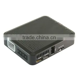 HDMI/VGA/AV/USB/MICRO USB Support Mini Pocket Multimedia DLP LED Projector thumbnail-1
