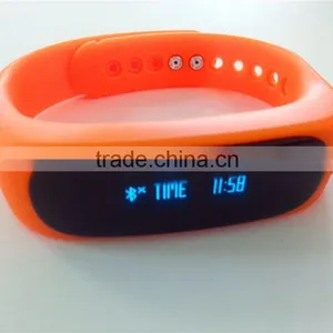 Assorted Colors E02 Bluetooth 4.0 Smart Sports Bracelet thumbnail-6