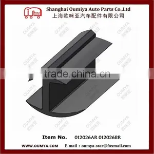 Waterproof EPDM Rubber Extruded Strips Truck Door Seals 012026AR 012026BR thumbnail-1