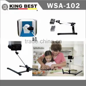KINGBEST Foldable Photo Stand / Aluminium Alloy Camera Stand / Copy Stand / Photography Bracket / Camera Bracket /Remake Tripod thumbnail-3