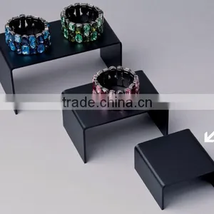 Black Acrylic Table Stand up Advertising Stand thumbnail-1