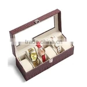 Handmade Luxury Leather Watch Display thumbnail-1