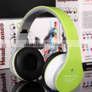 Colorful Wireless Sport Headphones With FM Radio and Built-in Mp3 Player thumbnail-1