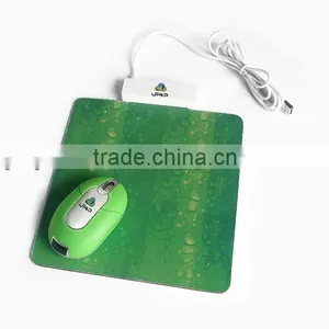 Folding Rolling up Mouse Pad With Usb Hub thumbnail-1