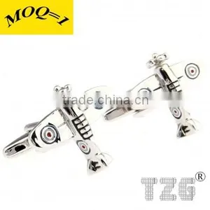Fashion Stainless Steel Fighter Cuff Link thumbnail-1