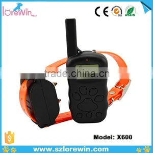 2016 Remote Training Dog Shock Collar For Humans Dog Slave Shock Collar E-collar Electric Dog Collar China X600 thumbnail-4