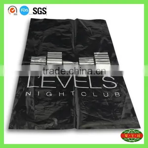 Shock Resistant PE Black Garbage Packing Bag , Rubbish Bag With Custom Logo thumbnail-1