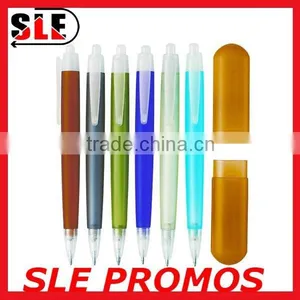 2 IN 1 PP Box Statinery Set With Propelling Pencil and Ballpen thumbnail-1