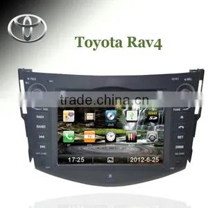 Car GPS Navigation Radio HD Touch Screen TV DVD Player for Toyota Rav4 thumbnail-1