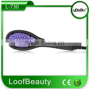 Electric Straightening Hair Brush thumbnail-3