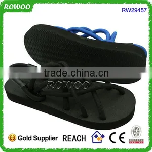 2017 Lovely Summer New Design Flat Heel Lace Up Lady Sandals thumbnail-6