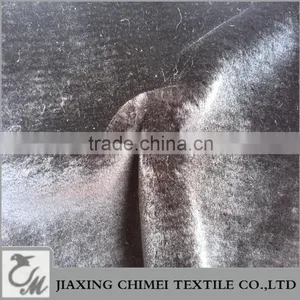 Pile Length 8mm Black Faux Fur for Coat thumbnail-1
