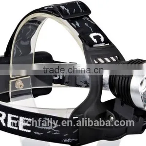 Waterproof Outdoor Usage 500 Lumens High Power Xml T6 Led Headlamp 3 Mode Led Headlamp Rechargeable Led Headlamp thumbnail-1