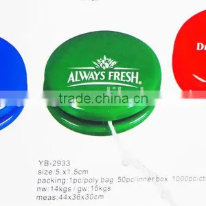 Promotional Yoyo/jojo/yo-yo Best Price for Printing Logos Which is an Interesting Toys and Much Popular for Childrens Even Adult thumbnail-1
