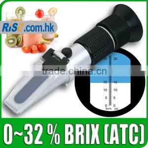 0-32% Fruit Juice Wine Sugar CNC Brix Refractometer thumbnail-1