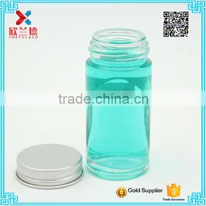 Xuzhou Factory Cylinder Round Clear Glass Drug Bottle for Tablet 50ml thumbnail-1