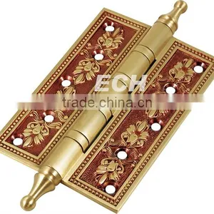China Hardware Hotel Retro Style Copper Brass Type of Door Hinge thumbnail-1