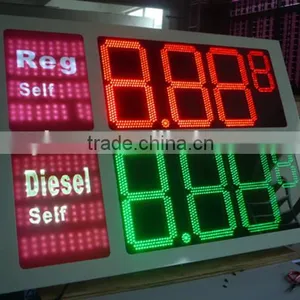 2 Prices -led Gas Price Sign/gas Price Digital Board/outdoor Four Number Led Gas Price Sign Xxx Moves thumbnail-1