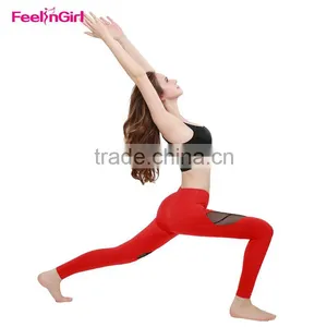 2016 New Design Dri Fit Yoga Mesh Leggings thumbnail-1