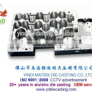 Customized Oem Aluminum Die Casting Precision Cnc Milling Part for 3g Telecommunication thumbnail-1