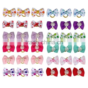 Wholesale Small Dog Hair Bows Dog Grooming Bows thumbnail-3