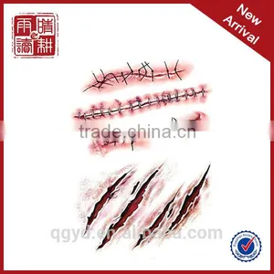 2015 Most Popular Best Selling Halloween Sticker Tattoo thumbnail-1