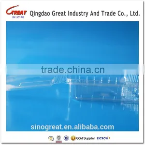 Transparent Pet Plastic Food Packaging Box 500L Quality Choice thumbnail-1