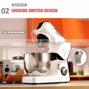 2015 Home Appliances Stainless Steel Stand Mixer Dough Mixer Machine thumbnail-5