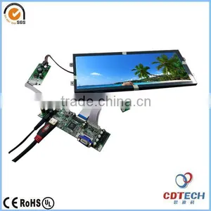 Reliable Bus Internal Ads Stretched Digital Signage LCD thumbnail-1