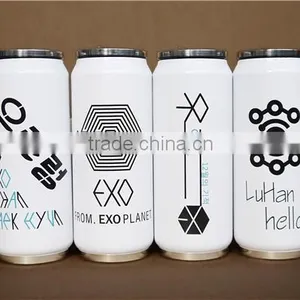 OEM Manufactury Double-wall Vacuum Cola Can Tumbler With Straw thumbnail-3