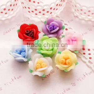 Bulk Resin Flower Cabochon, Fashion Flower Resin Cameos! thumbnail-1