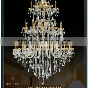 European Style Crystal Chandeliers Chandelier Large Hotel Chandelier Lamp Luxury Lighting for Hotel/Home Decoration MD3259 thumbnail-1