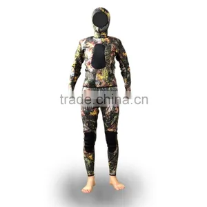 2016 Camo Color Neoprene Fishing Wetsuit thumbnail-1