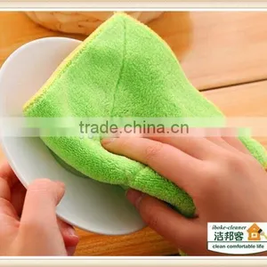 Kitchen Dish Cup Sponge Chenille Microfiber Screen Cleaning Pad thumbnail-1