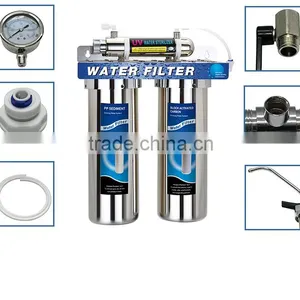 Custom Stainless Steel Activated Carbon Water Filter System thumbnail-2